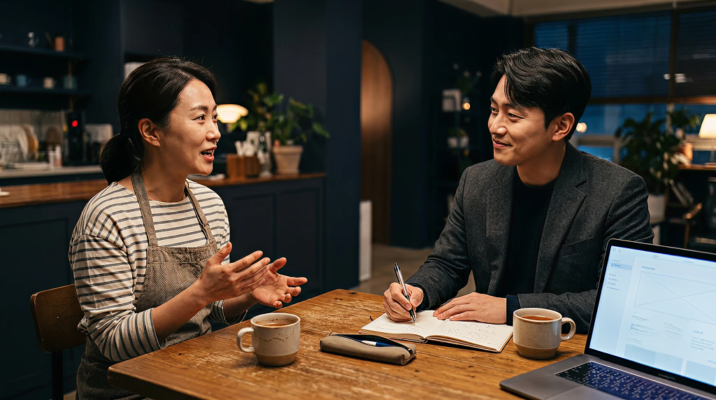 홈페이지다운 홈페이지 예시 1